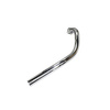 Chrome Exhaust Header for Jawa 50 Mustang (Short Version)