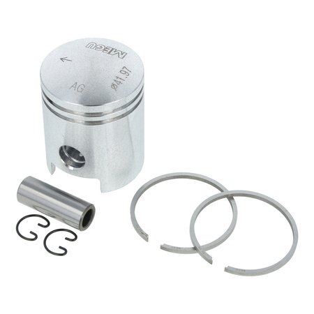 Piston Ø41 +1.0mm for Simson S61 60ccm - compatible with cast iron liners
### Descriptions