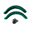 Front Fender + Bracket Enduro/Sport for Simson S50-S83 - Green