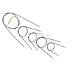 Zestaw cięgien Bowdena do NSU Quickly F23, S2-23 3-speed - czarny
