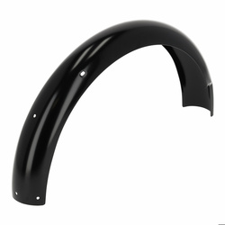 Rear Mudguard for Simson S50/S51/S70 — Galvanized, KTL Black