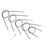 Bowden cable kit for NSU Quickly N up to VIN 268490 (5pc) - black