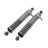 Pair of struts shock absorbers suitable for Simson S51 S50 S70 Enduro - chrome 360 mm