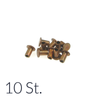 10x 4x5mm Copper Rivets for Brake & Clutch Pads - Motorcycle