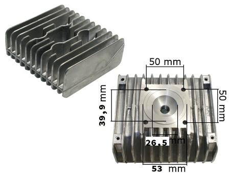 50cc Cylinder Head Replacement for Simson S51 S53 SR50 KR51/2 Schwalbe