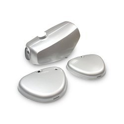 Sealed Tank & Side Cover Set 1st Choice for Simson S51/S70 - Silver
