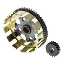 Sport Clutch Basket + Drive Sprocket for Simson KR51/2, S51 — Light Tuning Kit