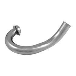 Manifold with ball flange, 60/80 km/h, chrome for Simson S51, S70, S53, S83