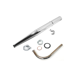 Complete Exhaust System for Simson KR51/1 SR4 Star Sperber (7-piece)