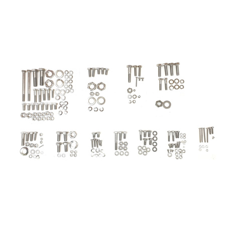 206 pcs Stainless Steel Hex Bolt/Screw Set for MZ ES 175/2 250/2 Trophy