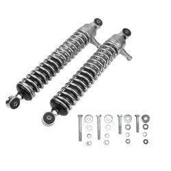 Set Federbeine Stoßdämpfer + Schrauben für Simson S51 S50 S70 Enduro Chrom 380mm