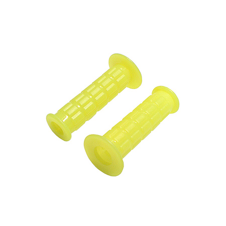 Pair Handlebar Grips for Simson S50 S51 S53 S70 SR50 – Neon Yellow