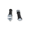 Pair Passenger Footpegs/Footrests for MZ ES/TS/ETZ - Old Type