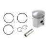 ALMET Complete Piston 69.50mm + Wrist Pin 1st Oversize for MZ ETZ 250