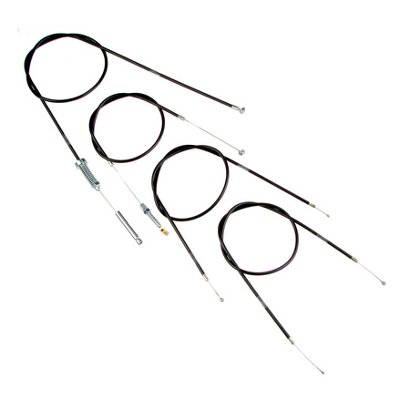 Bowden cable set suitable for DKW SB350 (4 pieces)