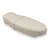 Short Seat for Simson KR51/1 Schwalbe SR4-2 Star – Beige, Aluminum Trim