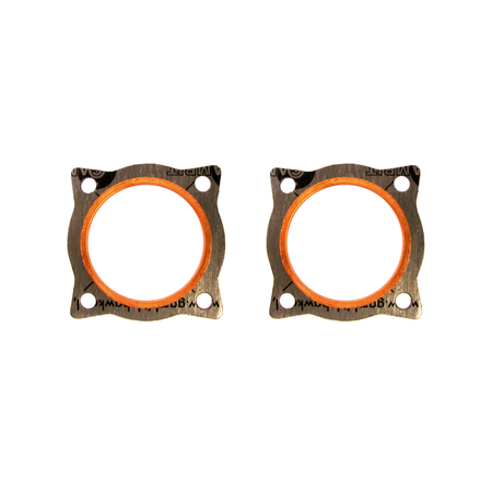 2x Cylinder Head Gasket with Copper Ring for IFA MZ BK350 Motorcycle