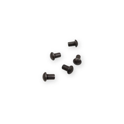 5x Nieten aus Stahl 4x6 für Motorhaube Tunnel Scheuerleiste für Simson KR51 KR50