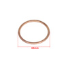 Copper Exhaust Gasket Ø37x43mm for MZ ES/TS/ETS/ETZ 125/150