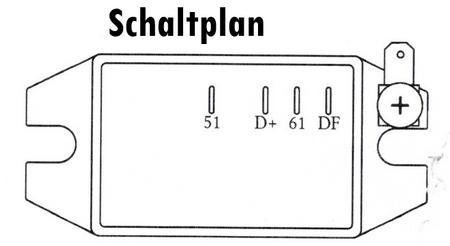 Laderegler Regler elektronisch elektronik 12V für MZ ETZ 125 150 250 251
