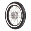 Complete Wheel for Simson KR51/1, KR51/2 – Black, 16" Whitewall Tire