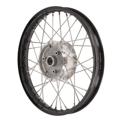 Spoke Wheel 1.50x16 Inch for Simson DUO, KR51, S50 - Anodized & Polished