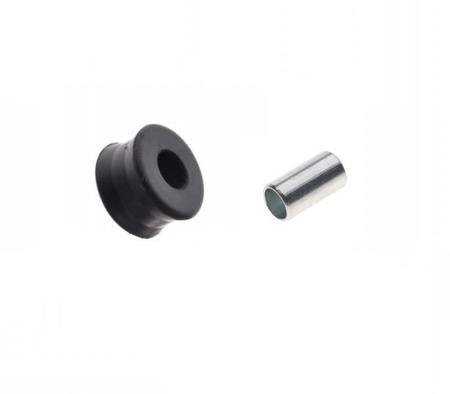 Upper rubber bushing & sleeve for MZ ETZ shocks 125/150/250/251