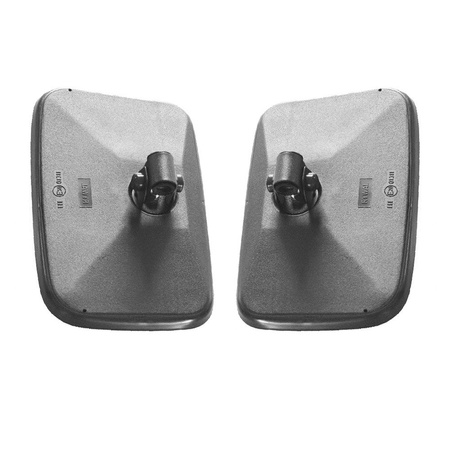 2x Universal Side Mirrors 250x165mm - Truck/Tractor/Excavator/Van