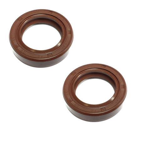 2x shaft seal 35x47x7 brown with 35m telescopic fork shaft seal for MZ TS ETZ