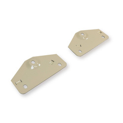 Płyta montażowa osłony nogi (prawa + lewa) dla MZ ES 125 150 250/2 - beżowa