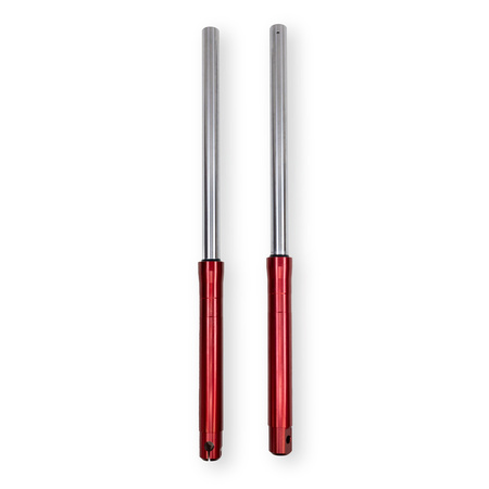 Fork arms with hydraulic damping Simson S50 S51 S53 S70 S83 - red