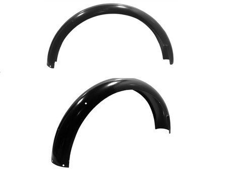 Rear mudguard for Simson S50 S51 S70 - black powder-coated