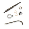 Chrome-plated long exhaust for Simson SR1 SR2 KR50