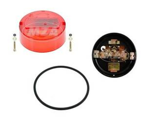 Rear tail light set Ø100mm no plate lamp for Simson S50/S51/KR51/2 Schwalbe