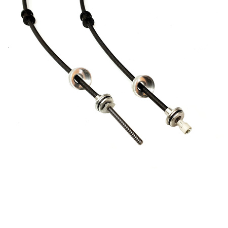 Set hand brake cable EPB for Citroen C6 with electric hand brake