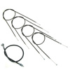 Bowden cable kit & speedometer cable for DKW RT 200/2, 5-piece black