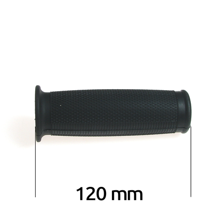 Paar Griffgummis 22 mm ballige Form für AWO Touren Sport, EMW R35, IWL - schwarz