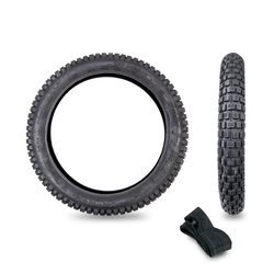 2.75x16 Enduro Tire 36B (VRM186) + Tube for Simson S50 S51 S53 S83 KR51
