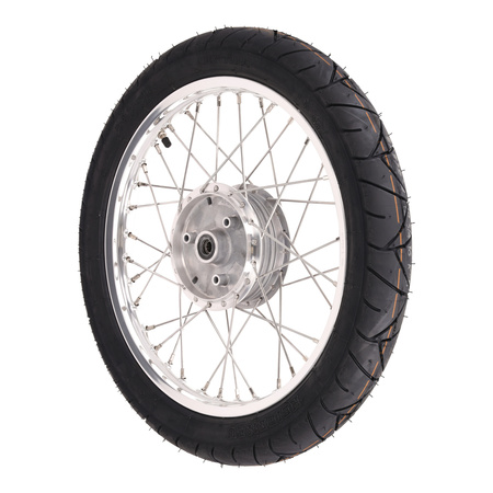 Front wheel assembly for Simson Duo, KR51/1, KR51/2, S50, S51 – 1.50x16