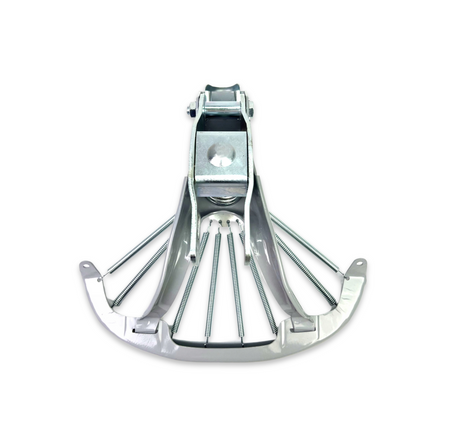 Saddle frame driver's seat for Simson SR1 SR2 SR2E - steel, grey, galvanized