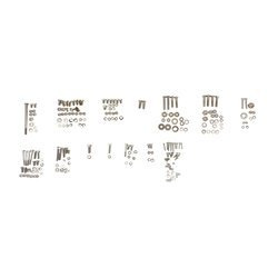 Zestaw śrub ze stali nierdzewnej 247 szt. Śruba z łbem sześciokątnym A2 do Simson KR51/2 Schwalbe