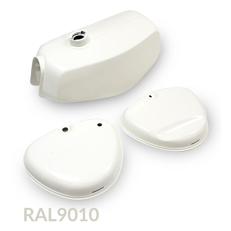 Powder Coating Service — Tank Set for Simson S51 (Custom RAL)