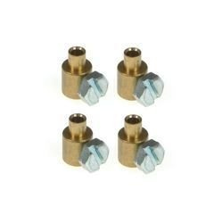 4x Schraubnippel 11x7mm Klemm Nippel für Bowdenzug Seilzug Kupplungszug Bremszug