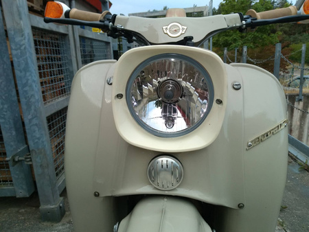 H4 Headlight Clear Glass E‑Mark for Simson KR51/Schwalbe SR4