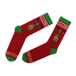 Simson Schwalbe Christmas Socks, Size 35-38 — Reindeer Design