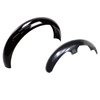 Set of 2 Black Mudguards/Fenders for Simson S50/S51 - Premium