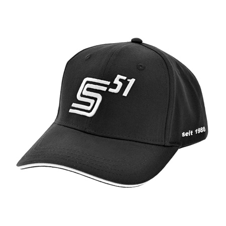 S51 cap for Simson fans — sporty, cotton, size: one size fits all.