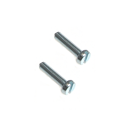 2 pcs 4x30mm galvanized slotted screws for Simson KR51/Schwalbe frame