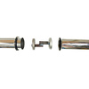 Auspuff + Schelle für Simson S50 S51 S70 KR51/2 SR50 verchromt - ø32mm