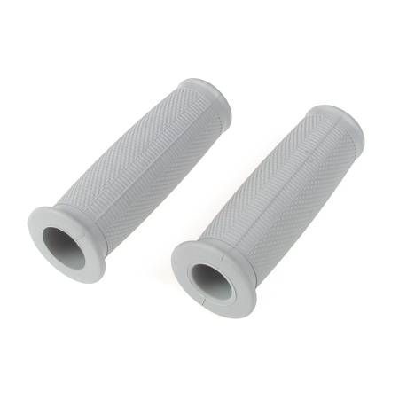 Grips (pair) spherical shape suitable for Simson SR1 SR2 KR50 Sparrow - gray